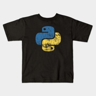 Python Programming Retro Code Kids T-Shirt